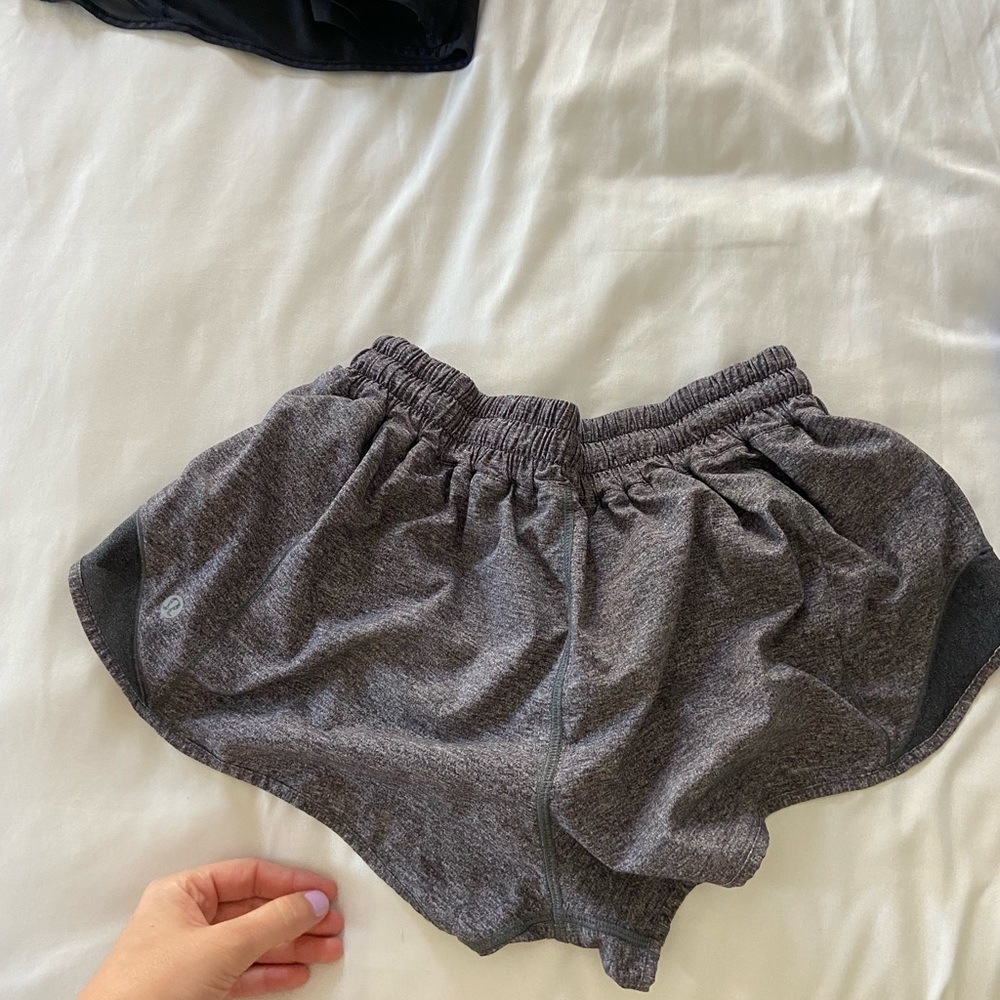 Size 8 Lululemon Hotty Hot shorts